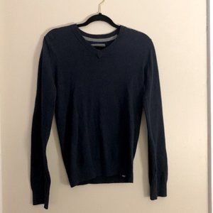 Aeropostale Navy Blue V Neck Sweater